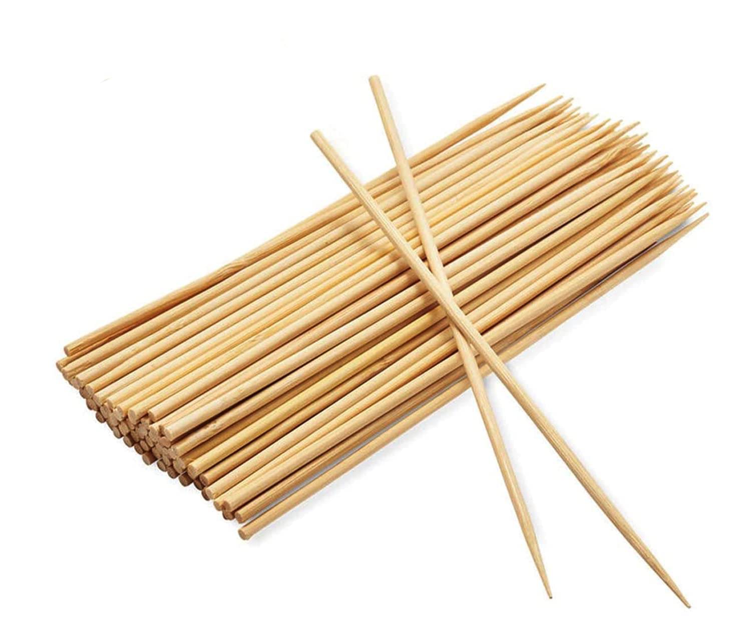     			PRANSUNITA Hardest Balboa Bamboo Skewers/Kabab/Burger/Barbecue Sticks 8 inch (Pack of 100)