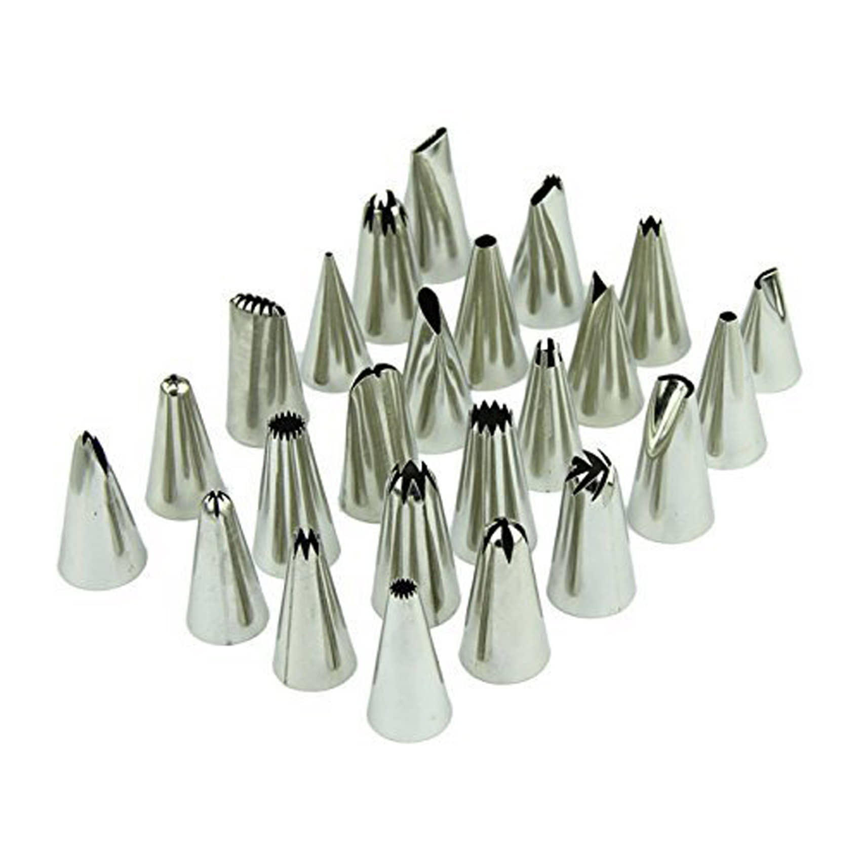 PRANSUNITA24 Nozzle Piping Set for Sugar-Crafting & Icing  Decorating Cupcake Pastries Desserts Tarts Pie | Cake Décor Topping Tools | Reusable and Washable - Stationery | Buy online on ZillyBuy