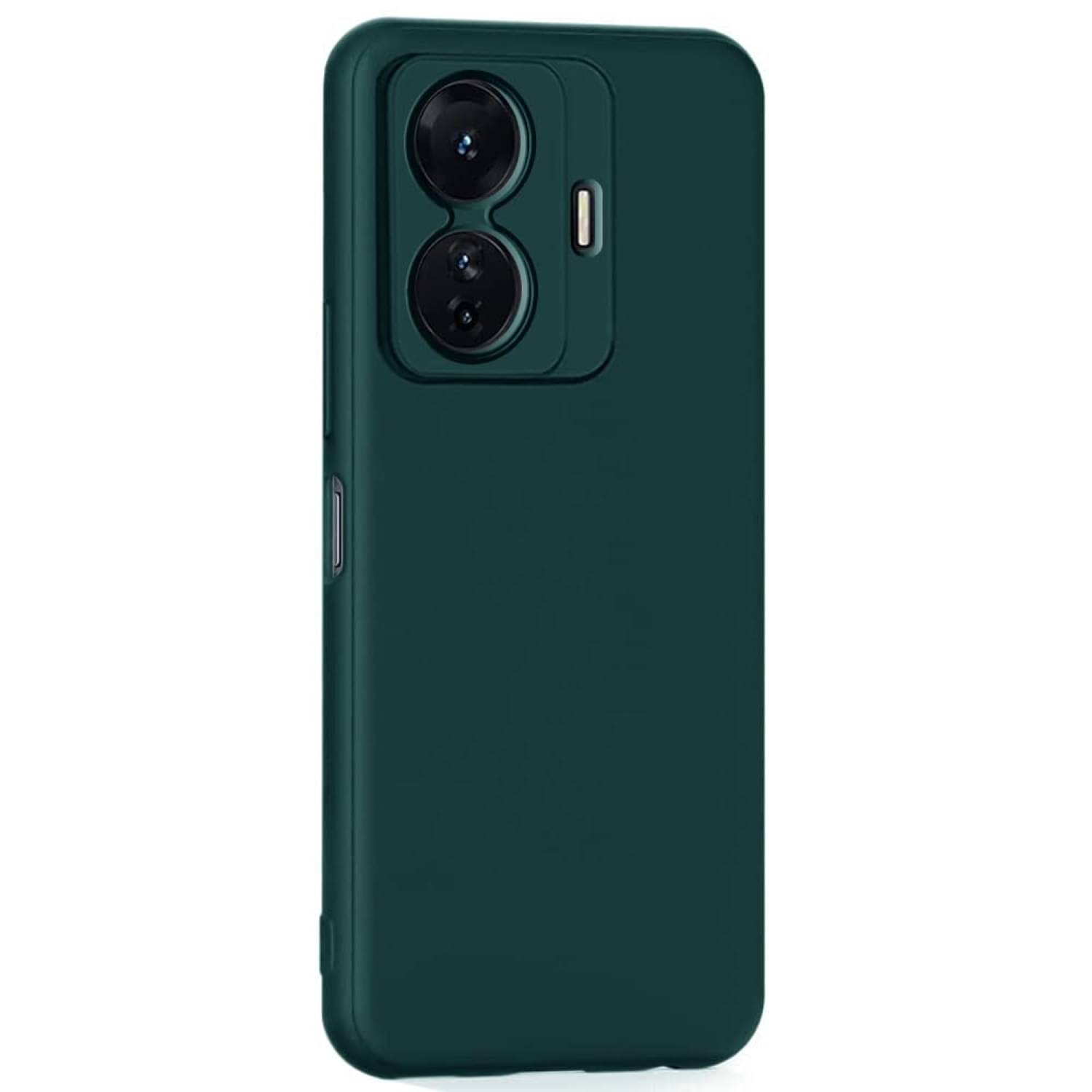    			CASE VA - Green Silicon Plain Cases Compatible For Vivo T1 Pro 5G ( Pack of 1 )