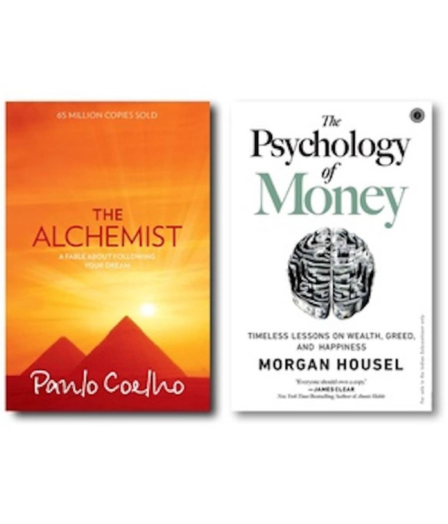 The Alchemist + The Psychology of Money (2 Books Combo ) - Stationery | Buy online on ZillyBuy