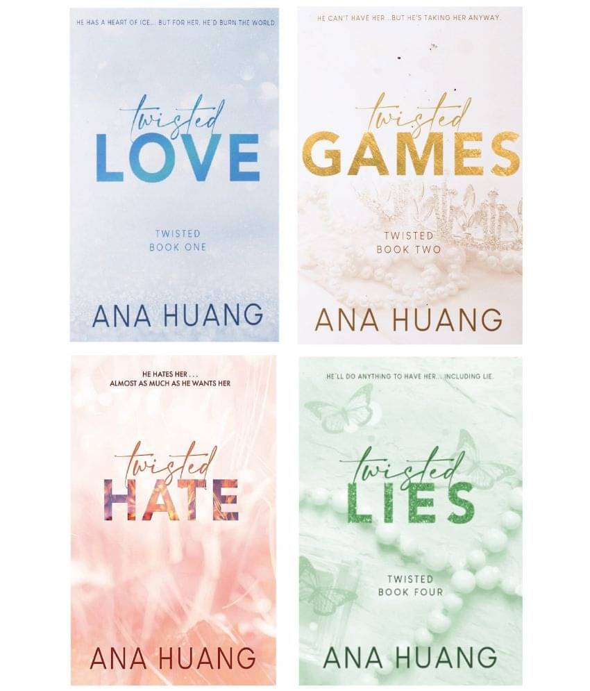     			Twisted Series 4 Books Set By Ana Huang