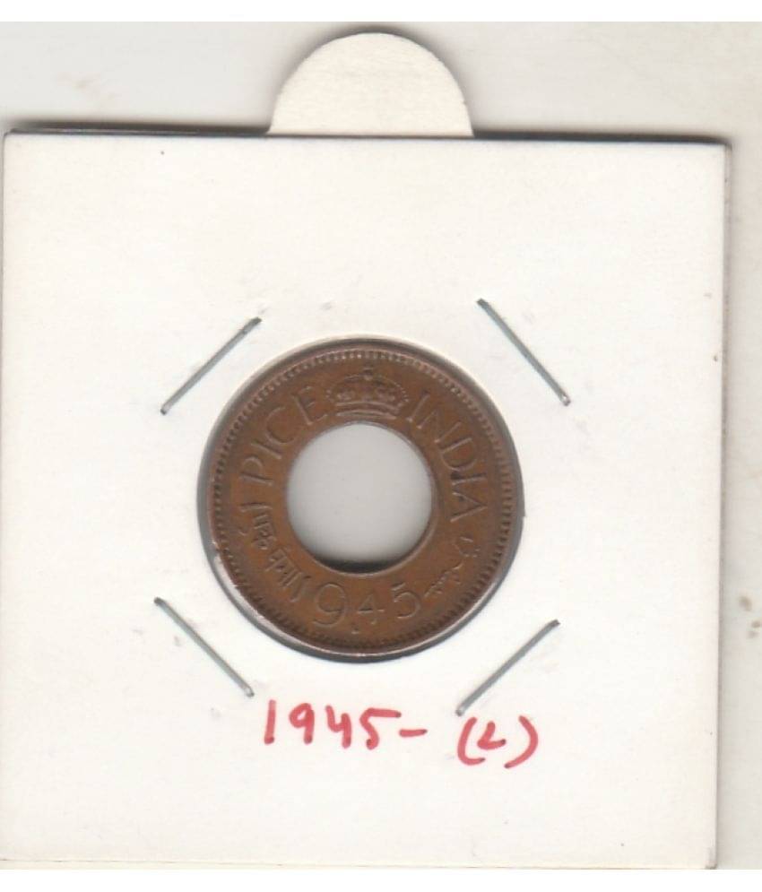     			COIN AND HERITAGE GALLERY - ONE PICE 1945 LHORE-CORE ERR 1 Numismatic Coins