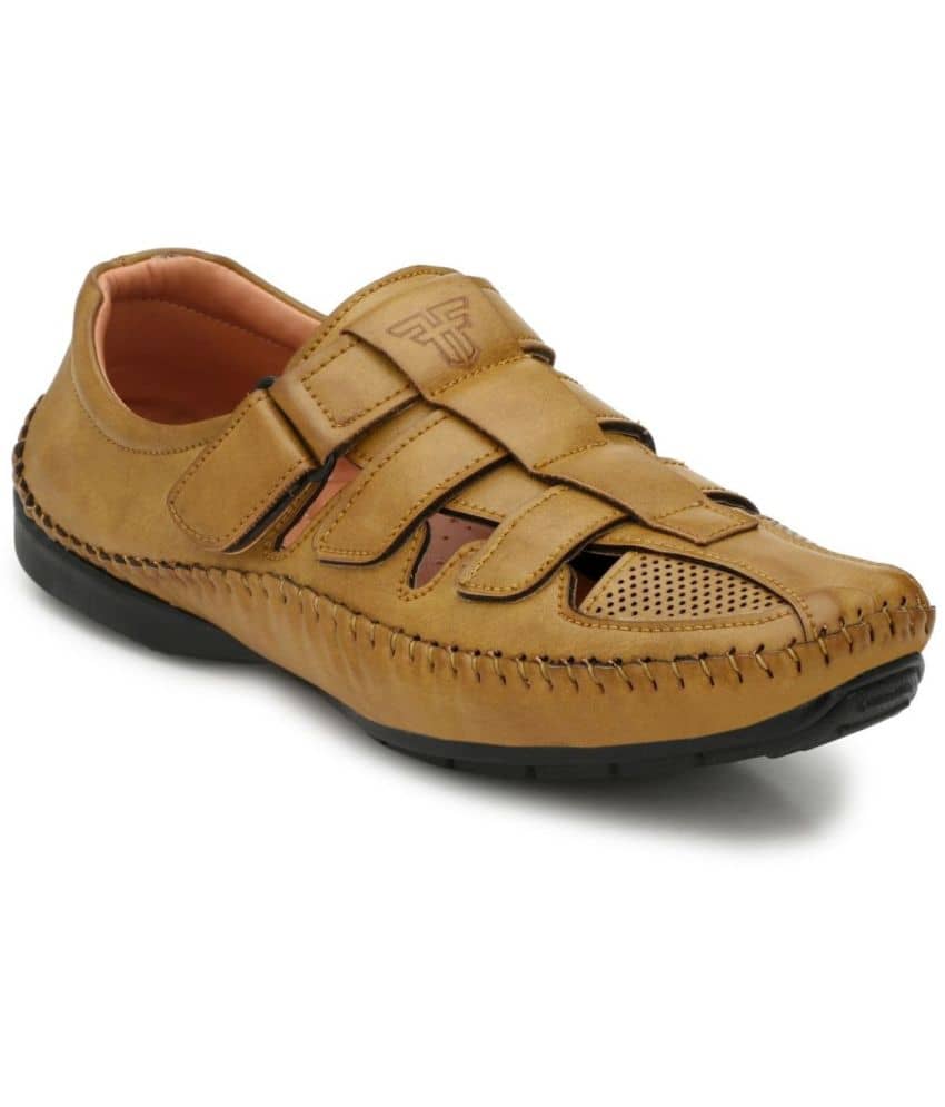 Fashion Victim - Gold Men's Sandals