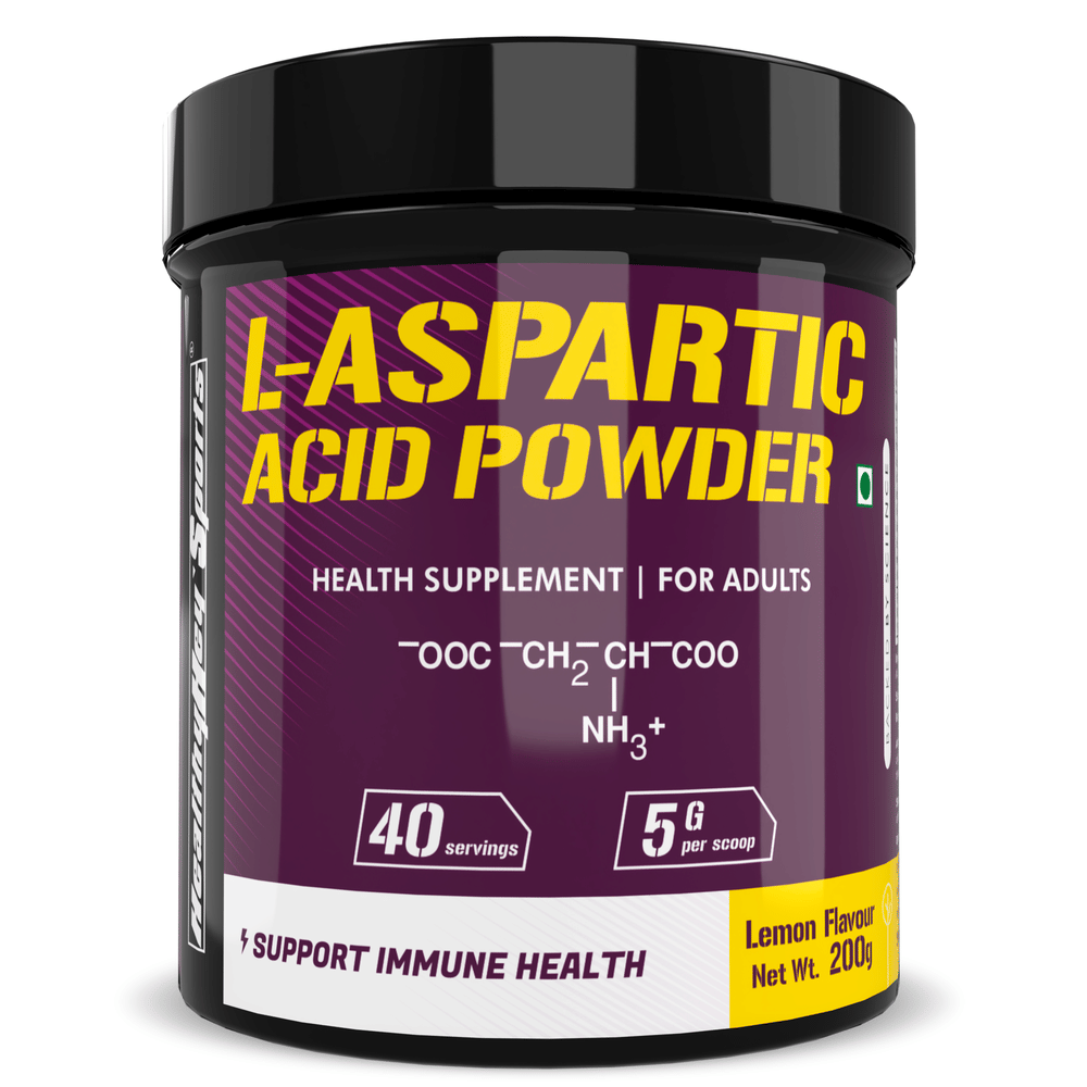 HealthyHey Sports L- Aspartic Acid 200 gm HealthyHey Sports L- Aspartic Acid 200 gm