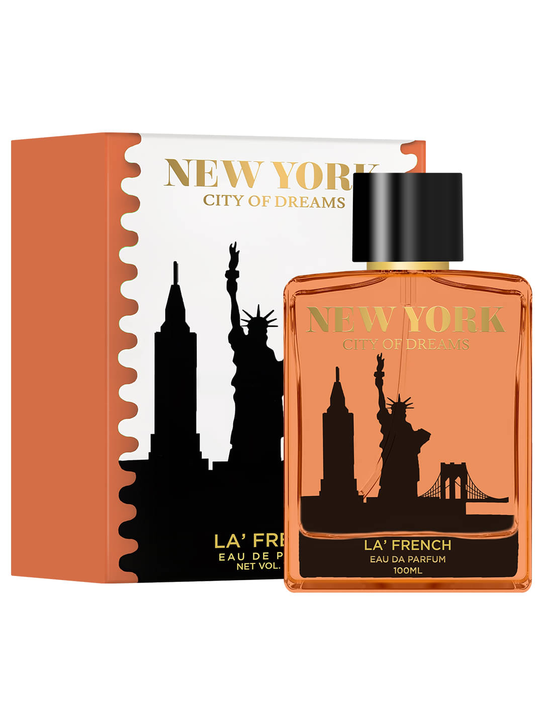     			LA FRENCH - New York City of Dream Eau De Parfum (EDP) For Unisex 100ml ( Pack of 1 )