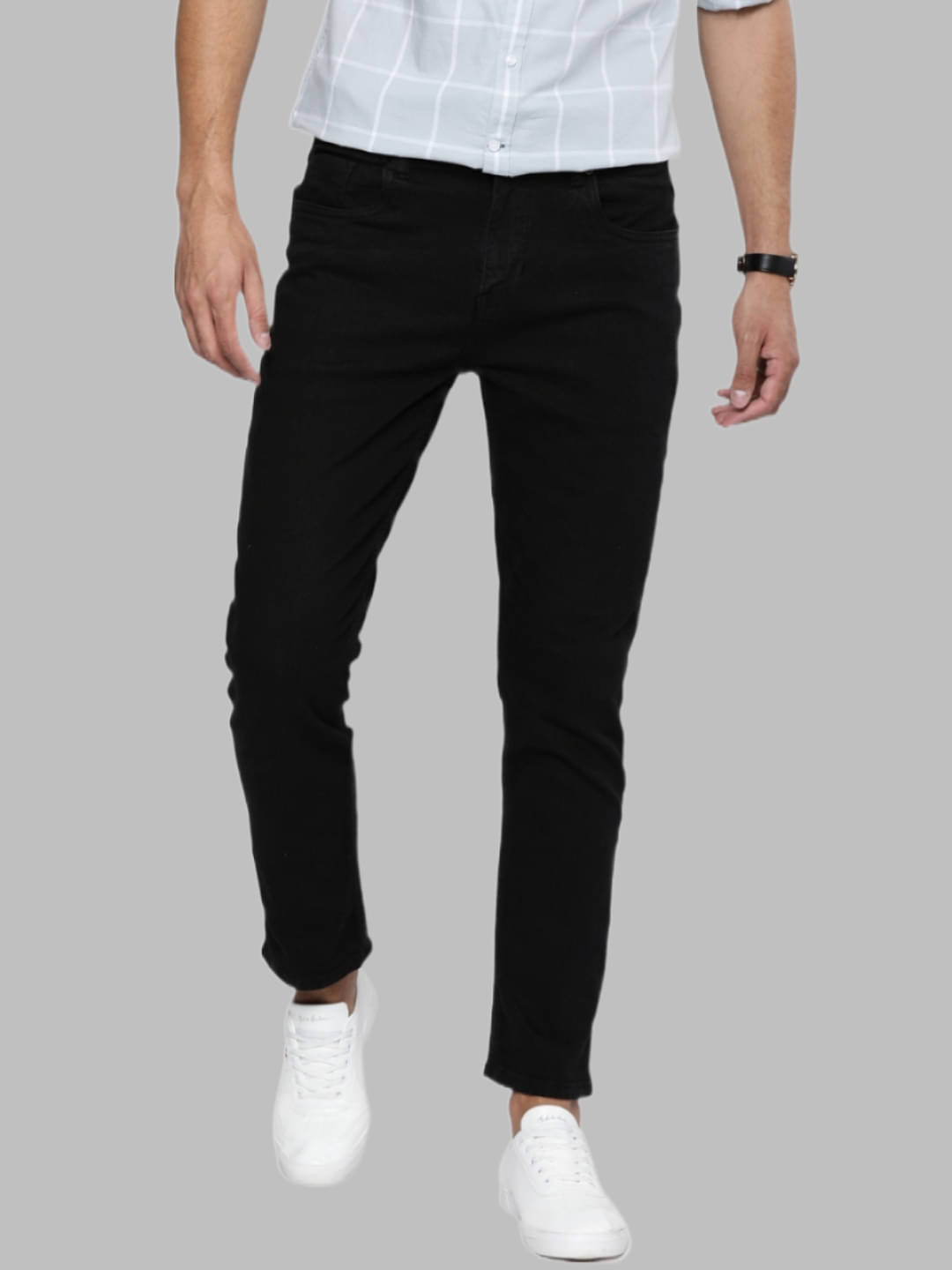Lawson - Black Denim Slim Fit Men's Jeans ( Pack of 1 )     			Lawson - Black Denim Slim Fit Men's Jeans ( Pack of 1 )