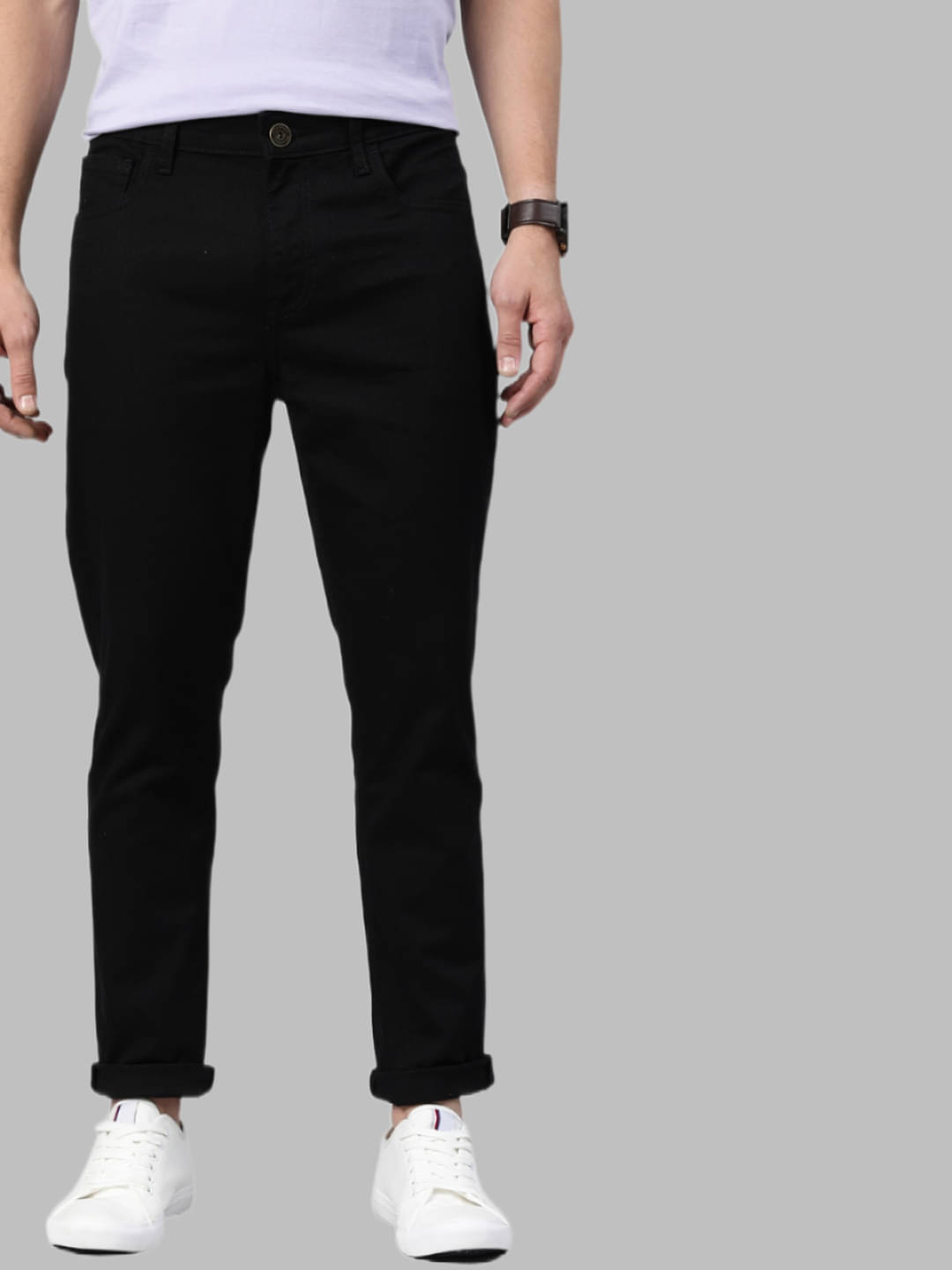    			Lawson - Black Denim Slim Fit Men's Jeans ( Pack of 1 )