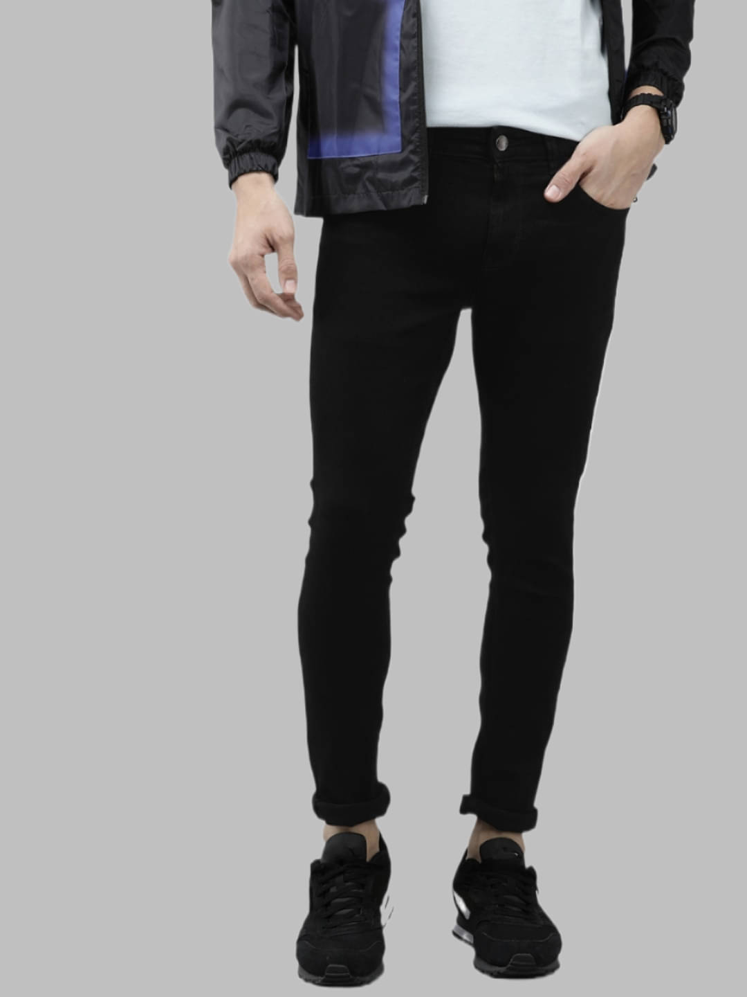    			Lawson - Black Denim Slim Fit Men's Jeans ( Pack of 1 )
