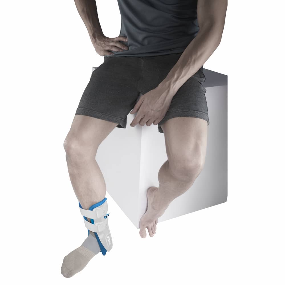 Vissco Air Ankle Brace for Firm Ankle Support & Stability to the Ankle (Blue)