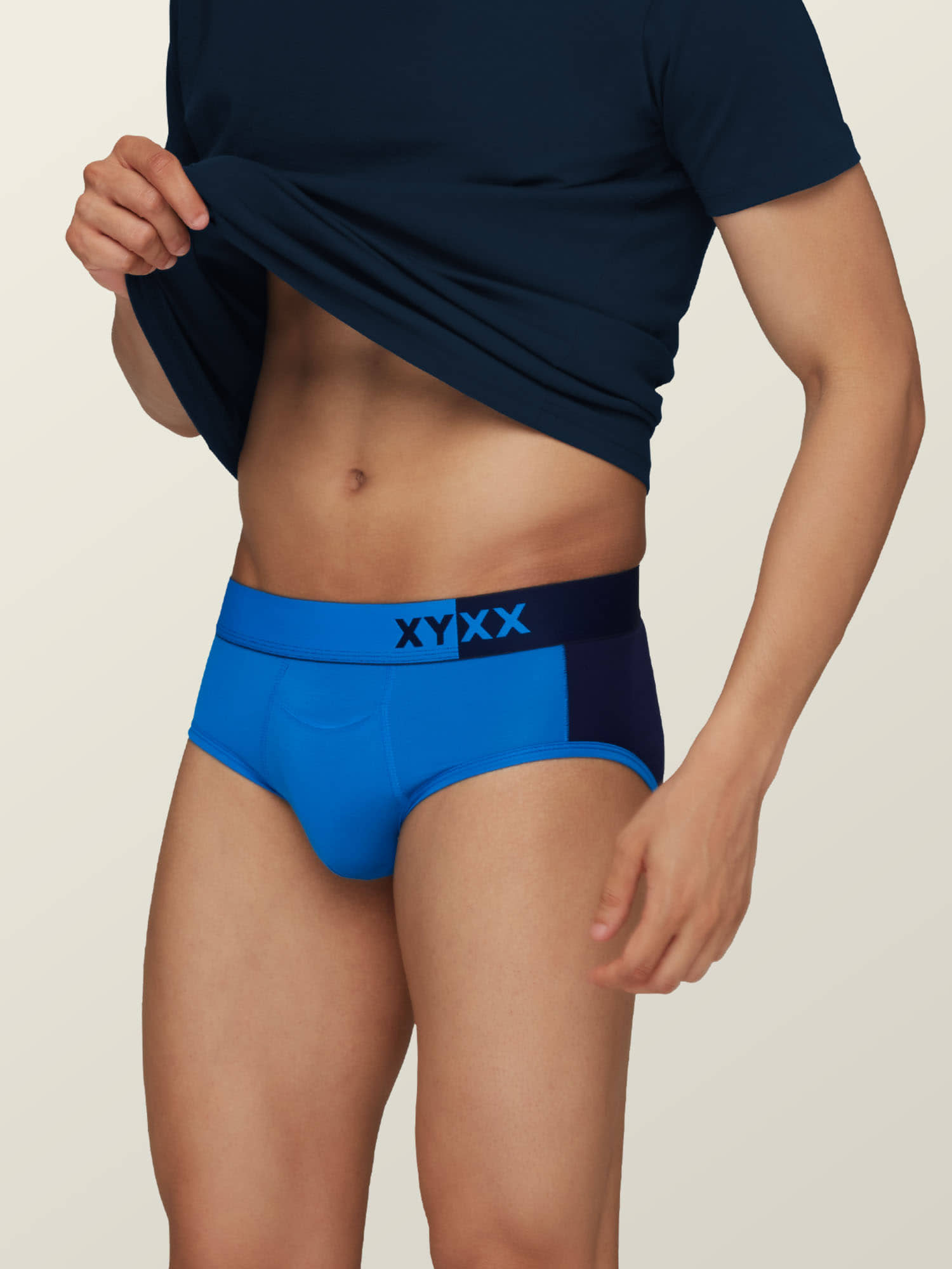 XYXX Pack of 1 Modal Briefs For Men's ( Blue )