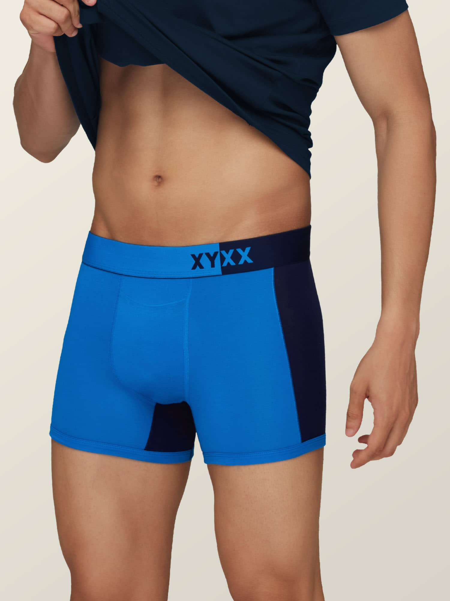 XYXX Pack of 1 Modal Trunks For Men's ( Blue )