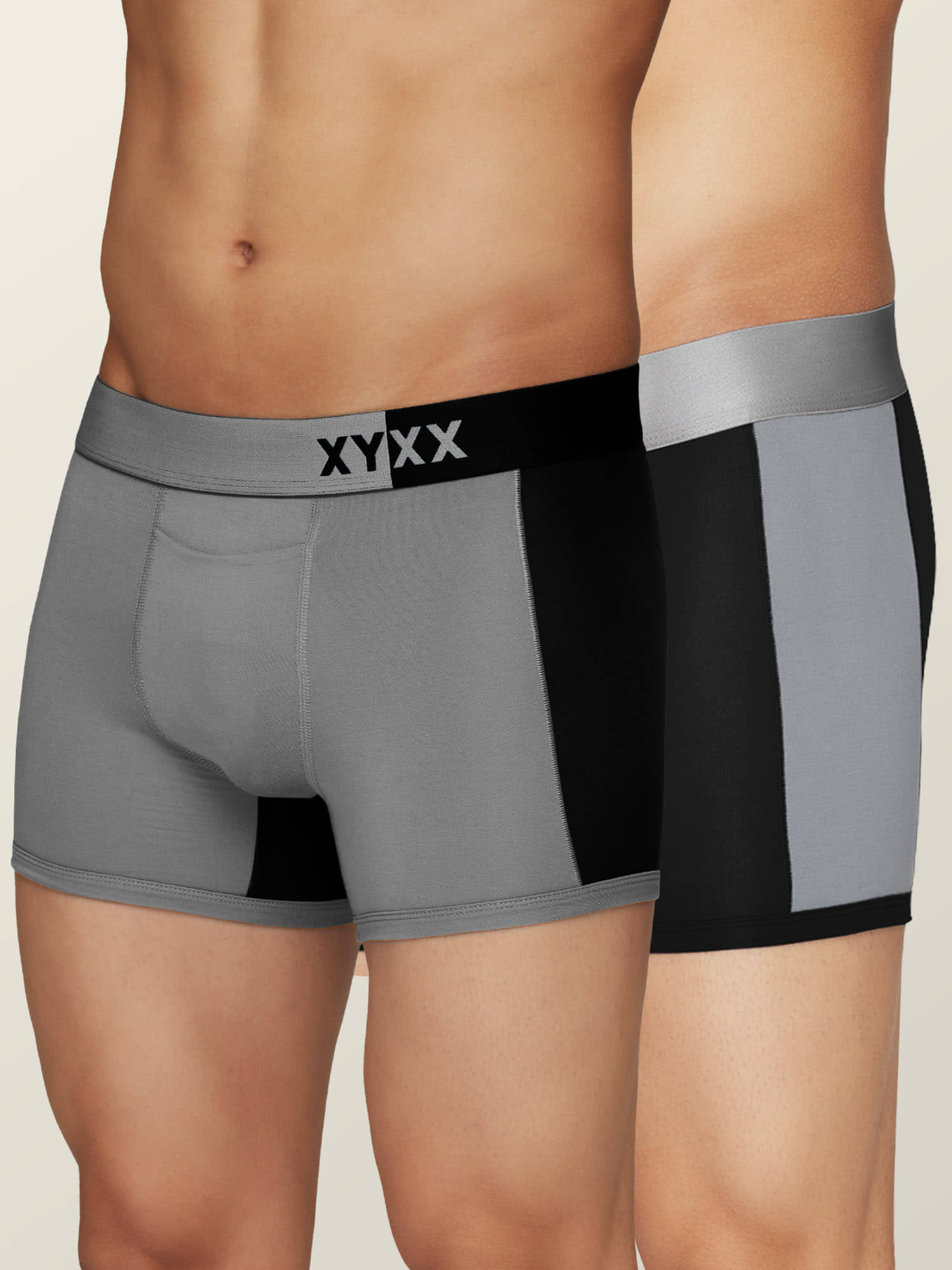 XYXX Pack of 2 Modal Trunks For Men's ( Multicolor )