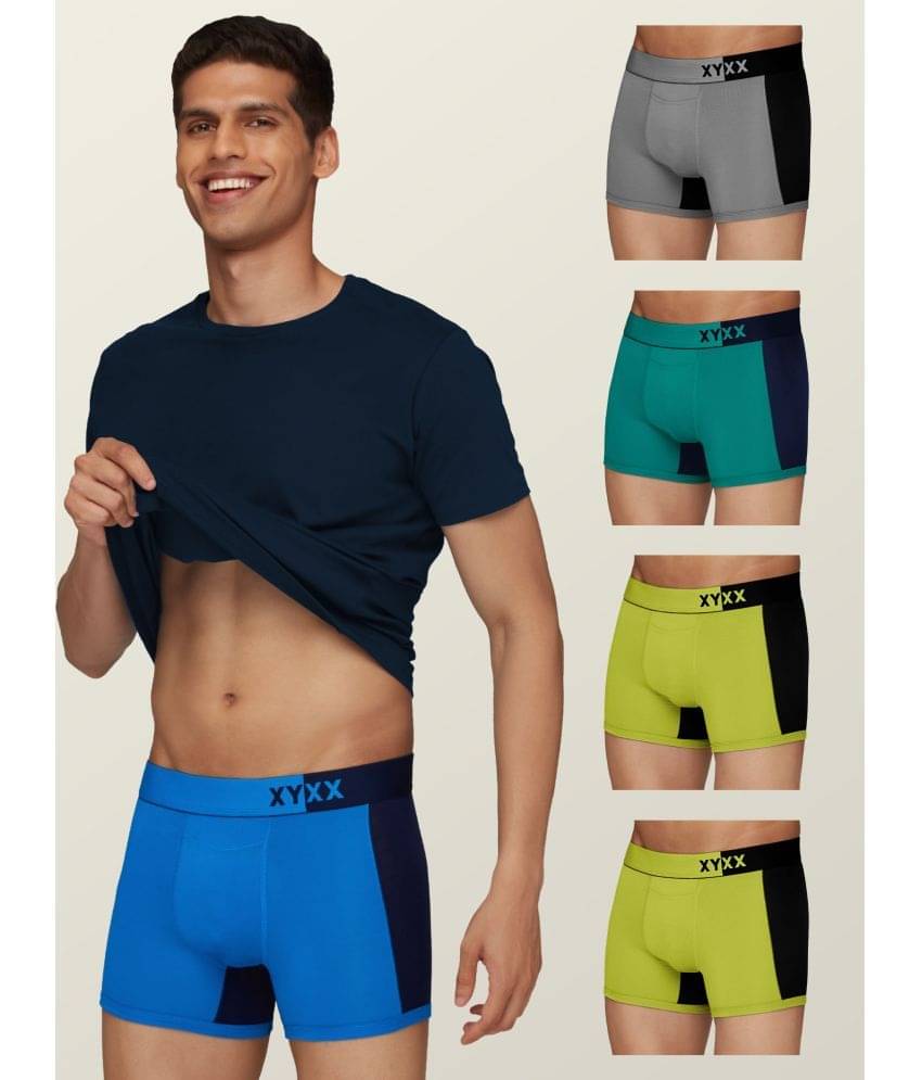 XYXX - Multicolor Modal Men's Trunks ( Pack of 5 ) XYXX - Multicolor Modal Men's Trunks ( Pack of 5 )