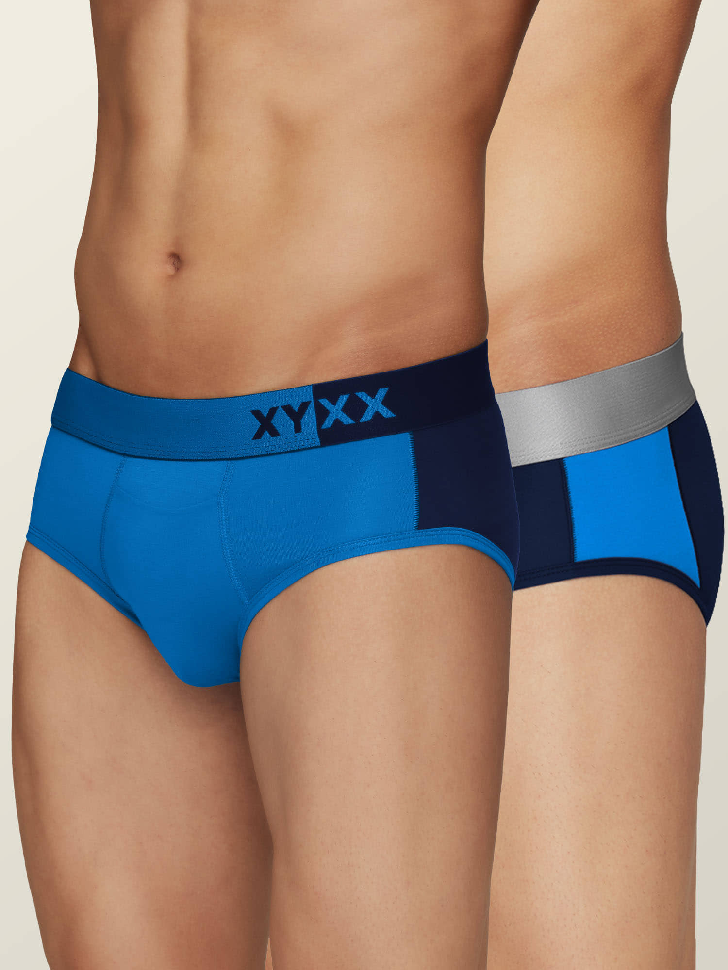 XYXX Pack of 2 Modal Briefs For Men's ( Multicolor )