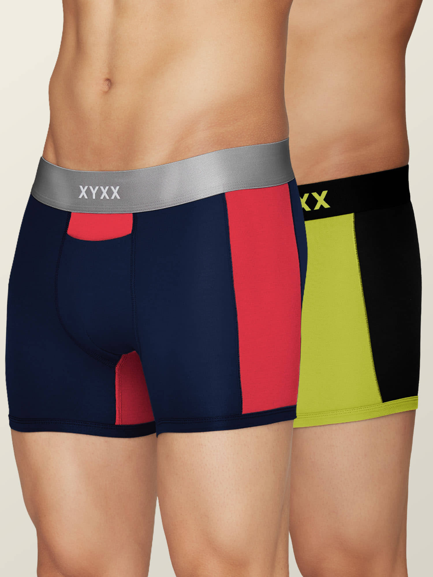 XYXX Pack of 2 Modal Trunks For Men's ( Multicolor )