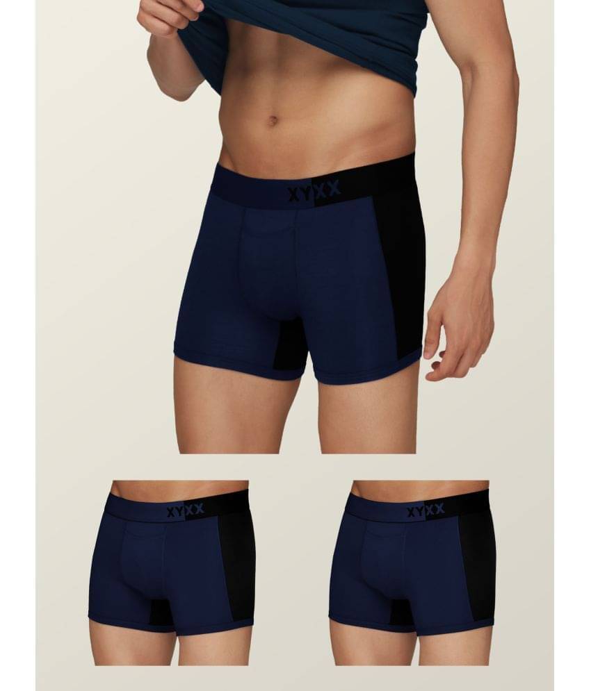 XYXX - Multicolor Modal Men's Trunks ( Pack of 3 ) XYXX - Multicolor Modal Men's Trunks ( Pack of 3 )