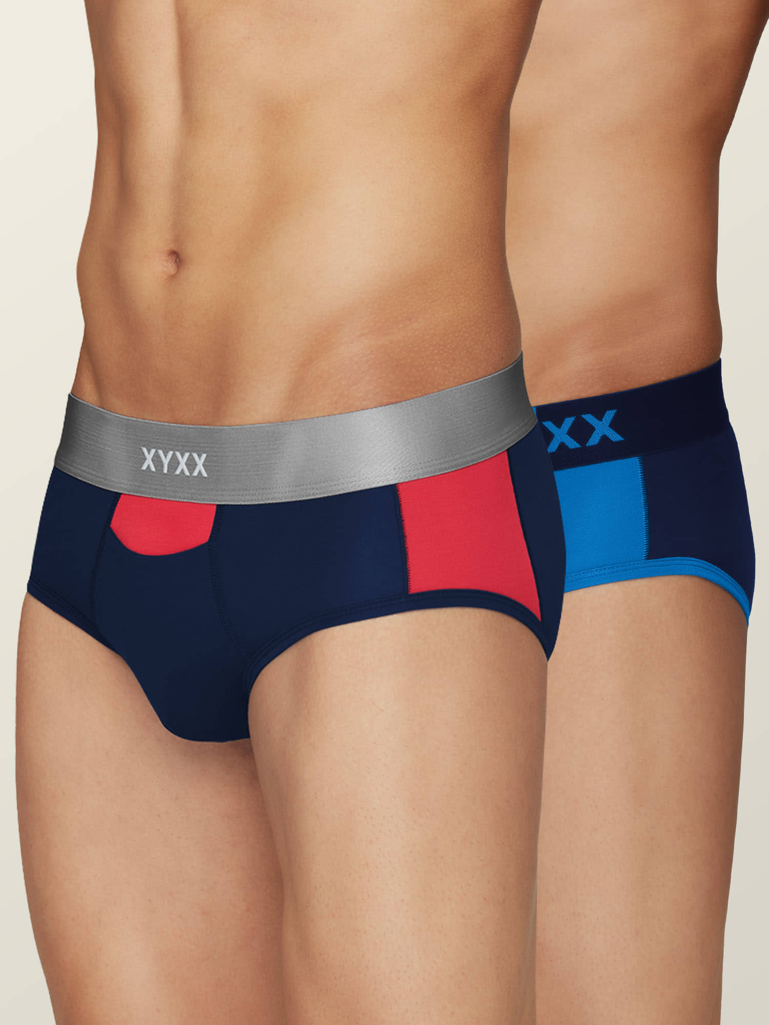 XYXX Pack of 2 Modal Briefs For Men's ( Multicolor )