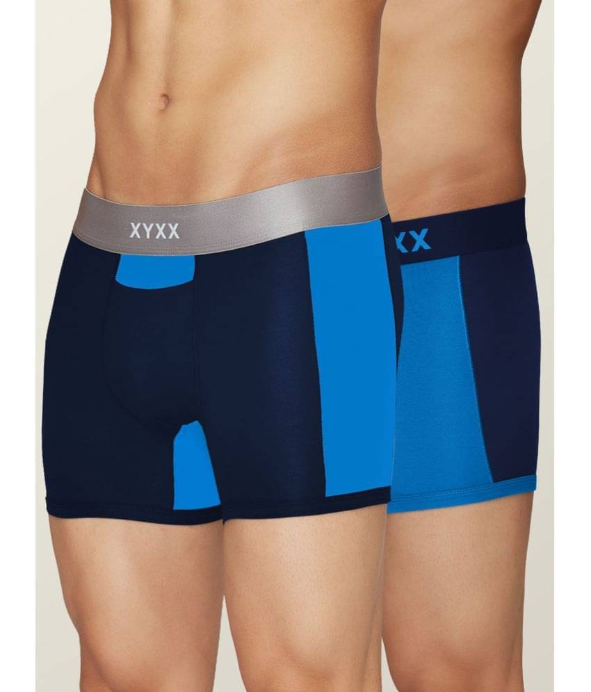     			XYXX Pack of 2 Modal Trunks For Men's ( Multicolor )