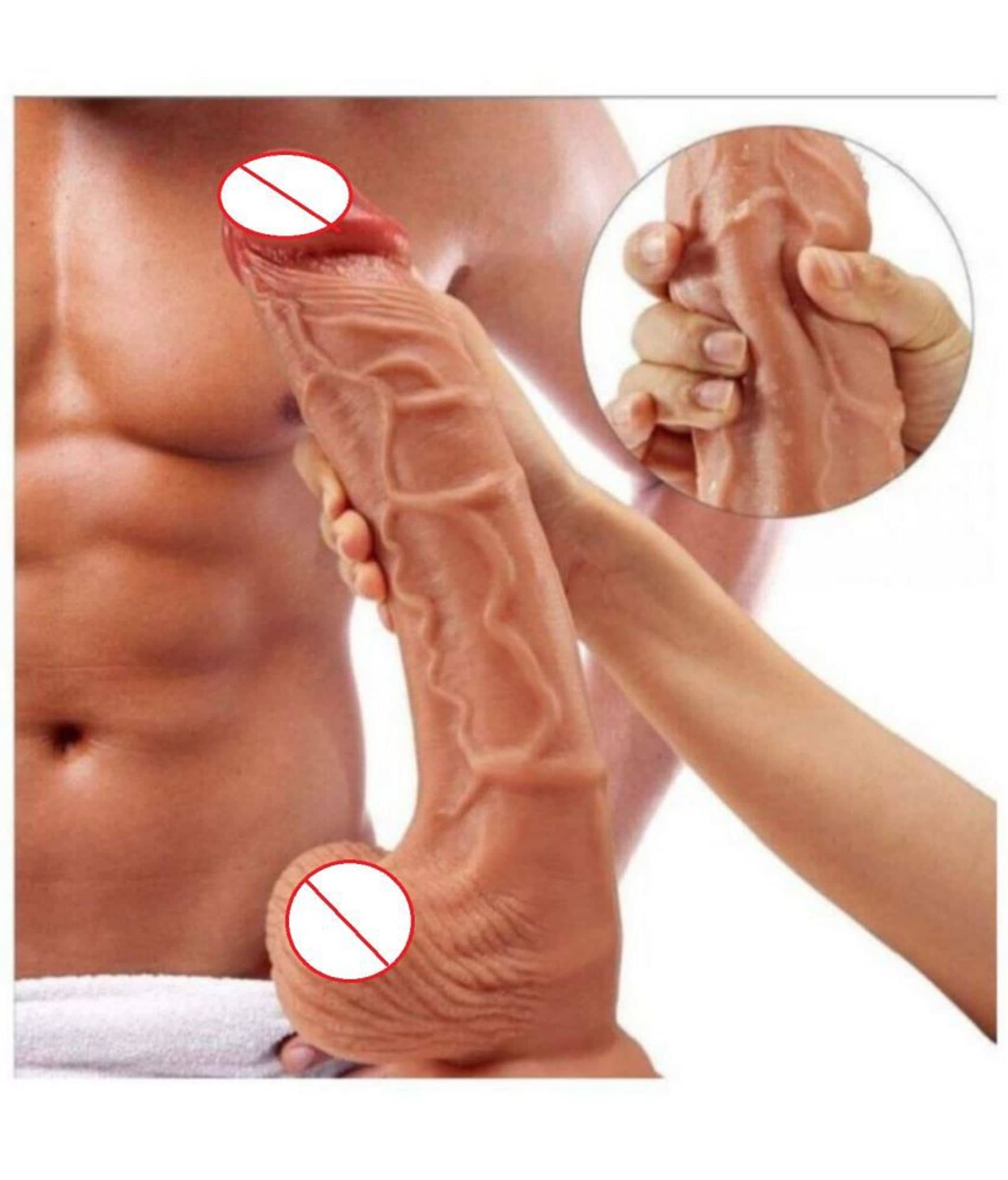 crazynyt - Silicone Big Dildo