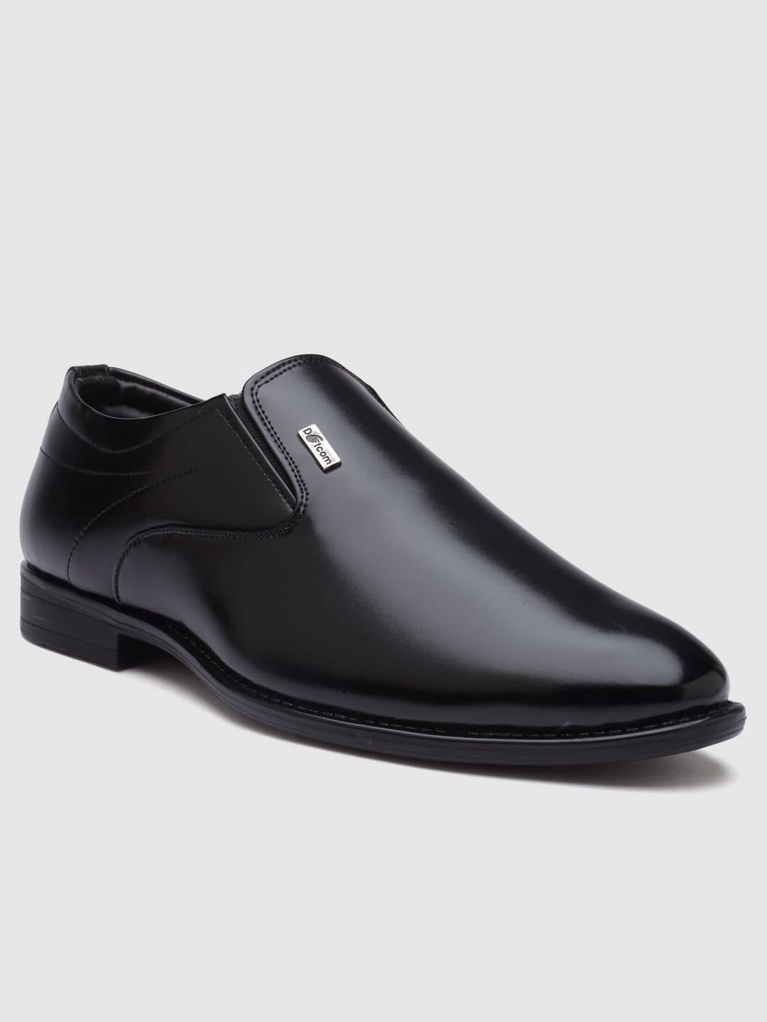 Action - Black Men's Slip On Formal Shoes - Formal Shoes | Buy online on ZillyBuy
