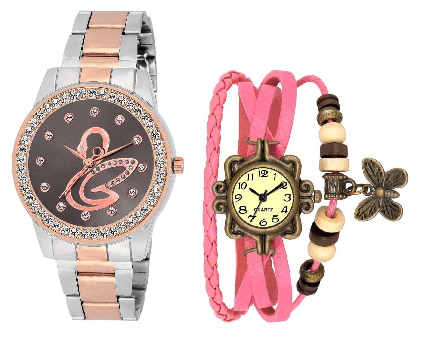     			DECLASSE - Analog Watch Watches Combo For Women and Girls ( Pack of 2 )