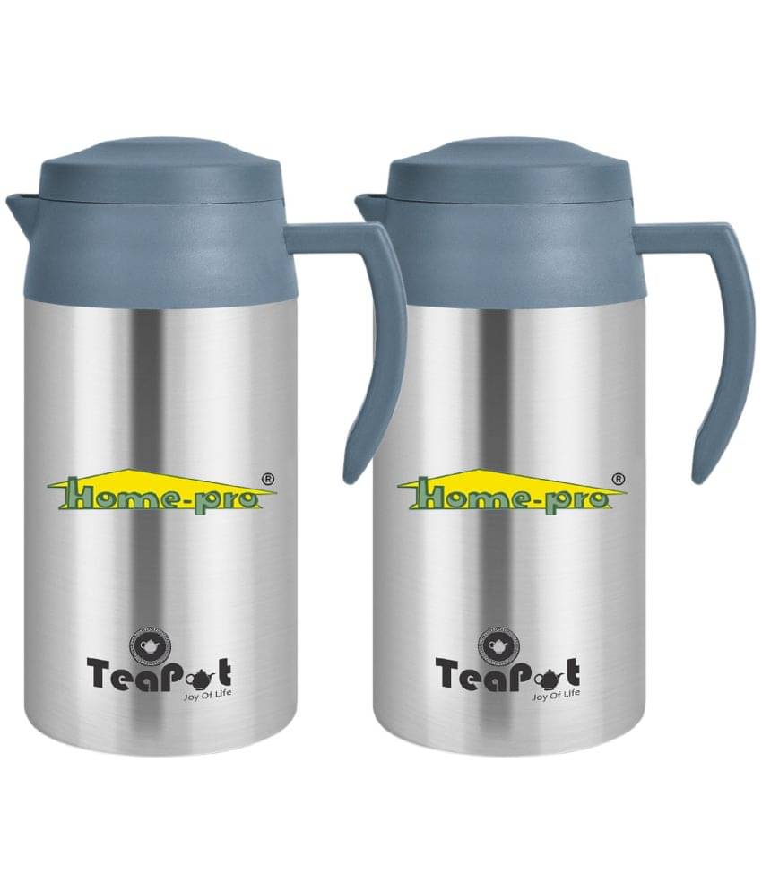     			HomePro Tea Pot Insulated/Carafe, Stainless Steel Leak Proof Hot & Cold Both 750 ML Pack of 2