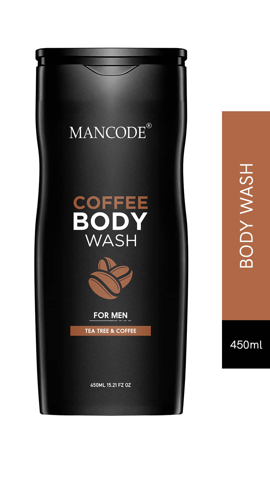 Mancode Coffee Body Wash For Men , Face with Coffee and Natural Oils Extract ,450 ml (Pack of 1) Mancode Coffee Body Wash For Men , Face with Coffee and Natural Oils Extract ,450 ml (Pack of 1)
