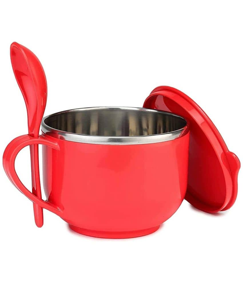 NCMART - Maggi / Pasta / Soup Bowl Stainless Steel Soup Bowl 650 mL ( Set of 1 )