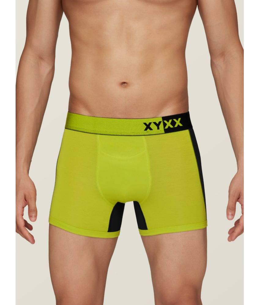     			XYXX Pack of 1 Modal Trunks For Men's ( Green )