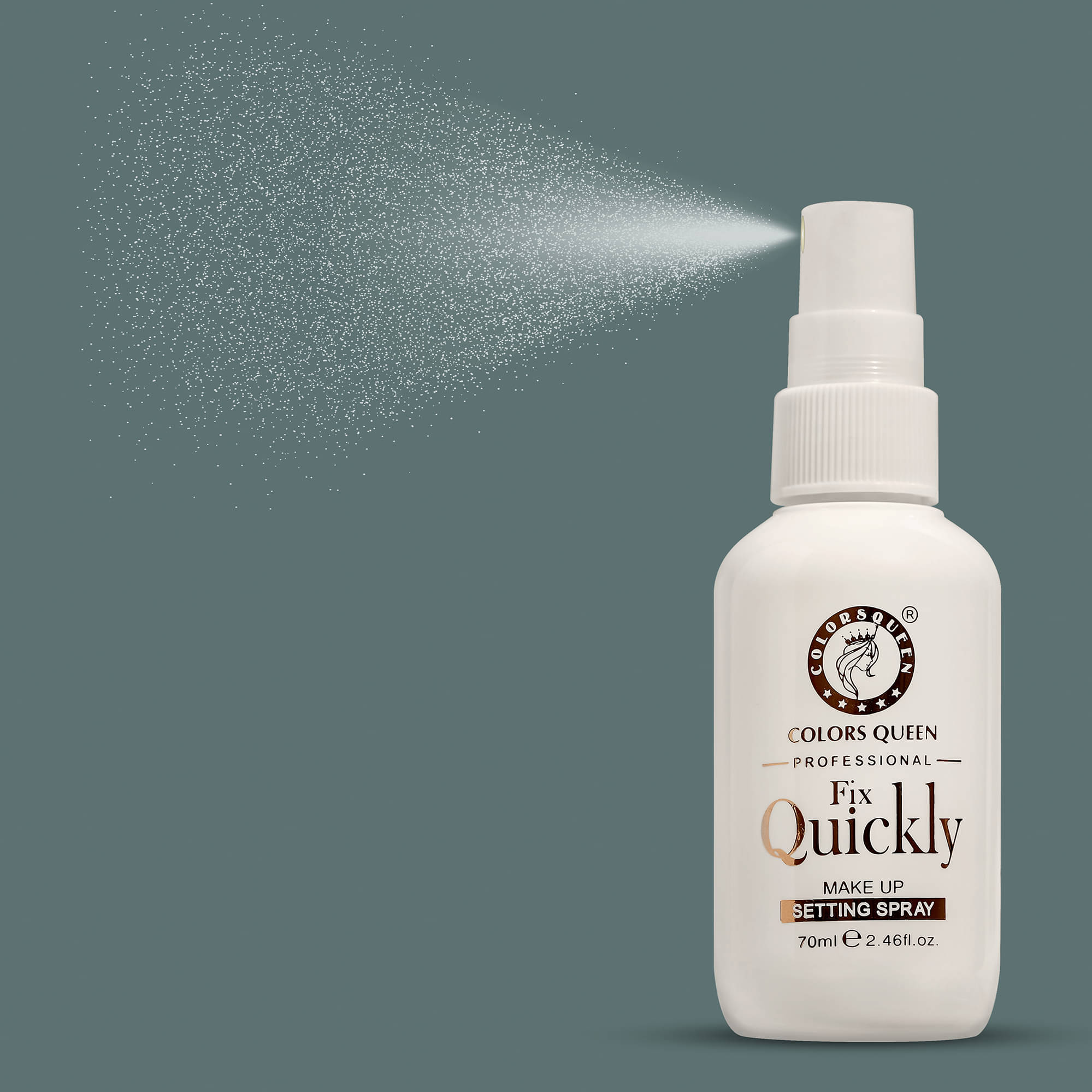     			Colors Queen Fix Quickly Makeup Setting Spray for Long Lasting Makeup with Natural Finish 70ml