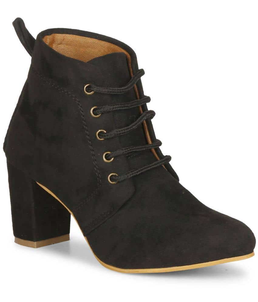 Commander - Black Women's Ankle Length Boots
