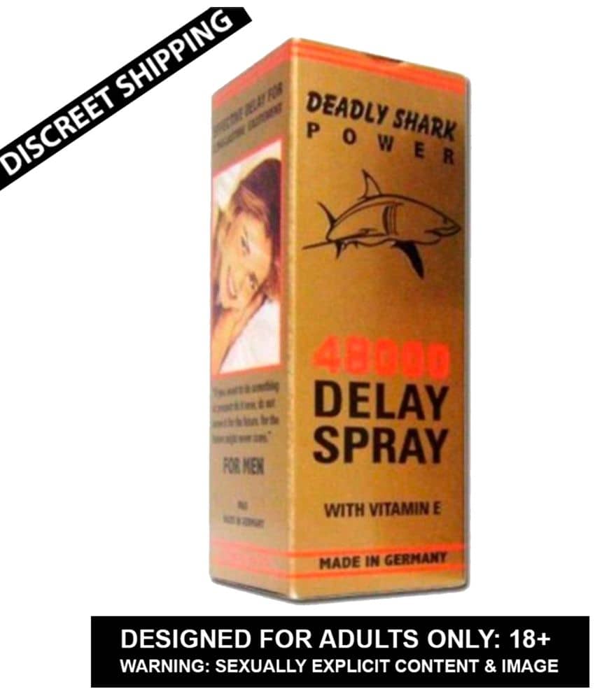 DADLY SHAARK 48000 DELAY SPRAY FOR PENIS BOSTER AND ENLARGEMENT BY SEX TANTRA