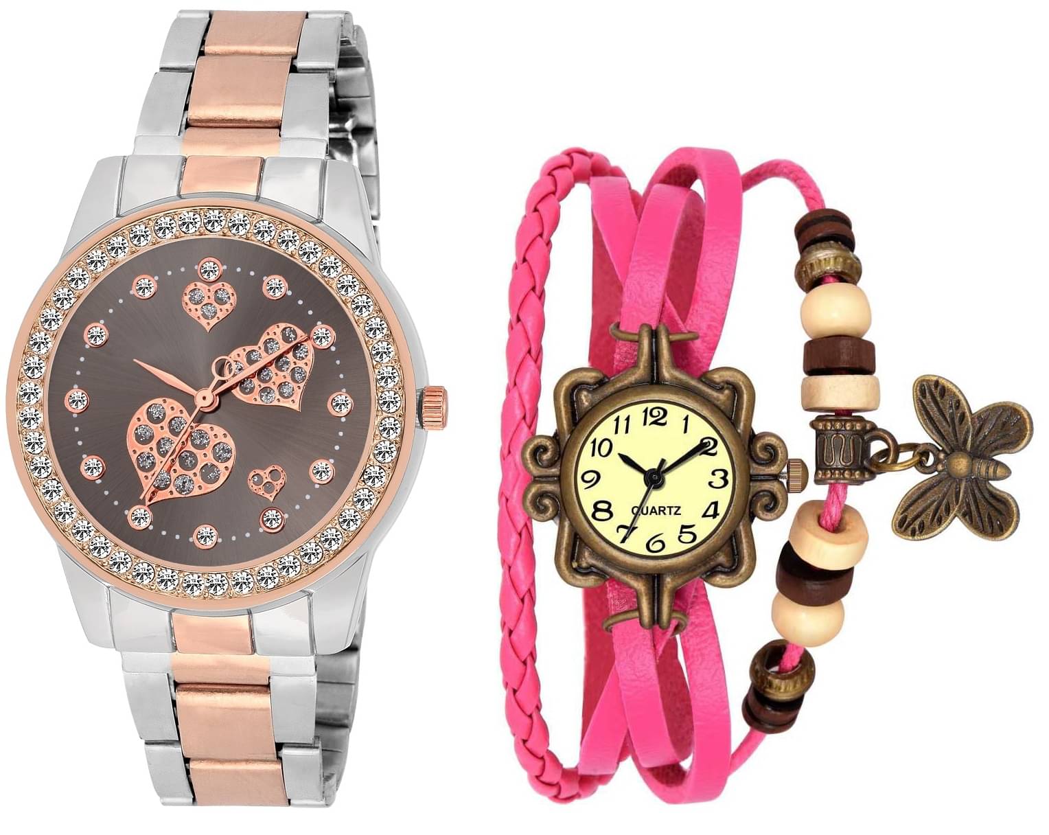     			DECLASSE - Analog Watch Watches Combo For Women and Girls ( Pack of 2 )