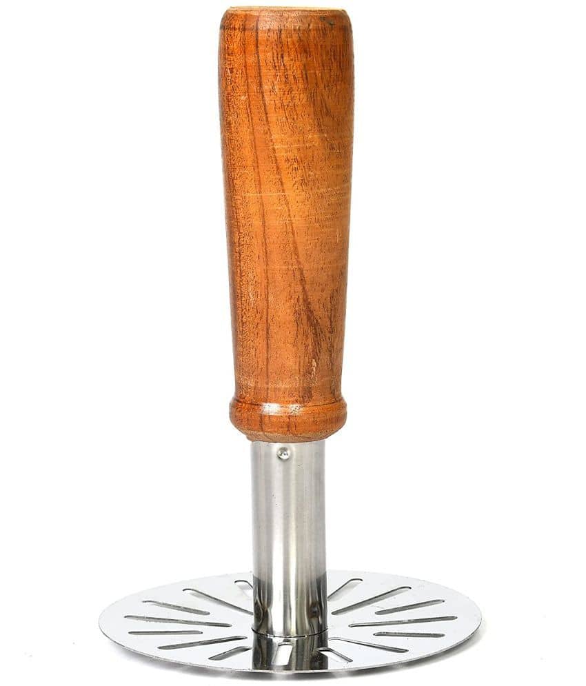 Analog Kitchenware - Steel Stainless Steel Potato Masher ( Pack of 1 )