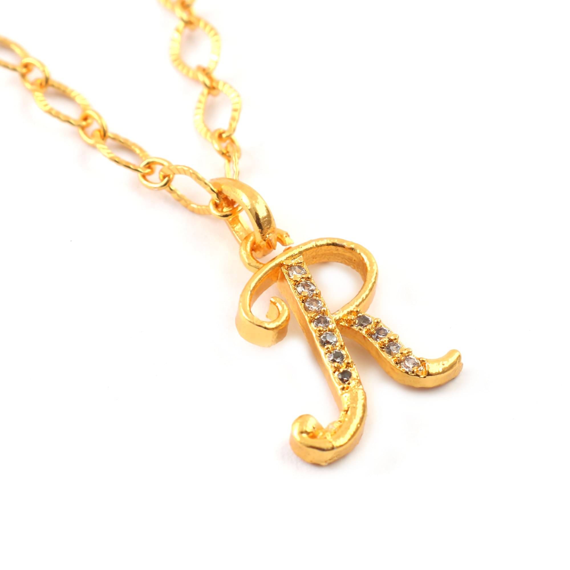     			Jewar Mandi - Golden Pendant ( Pack of 1 )
