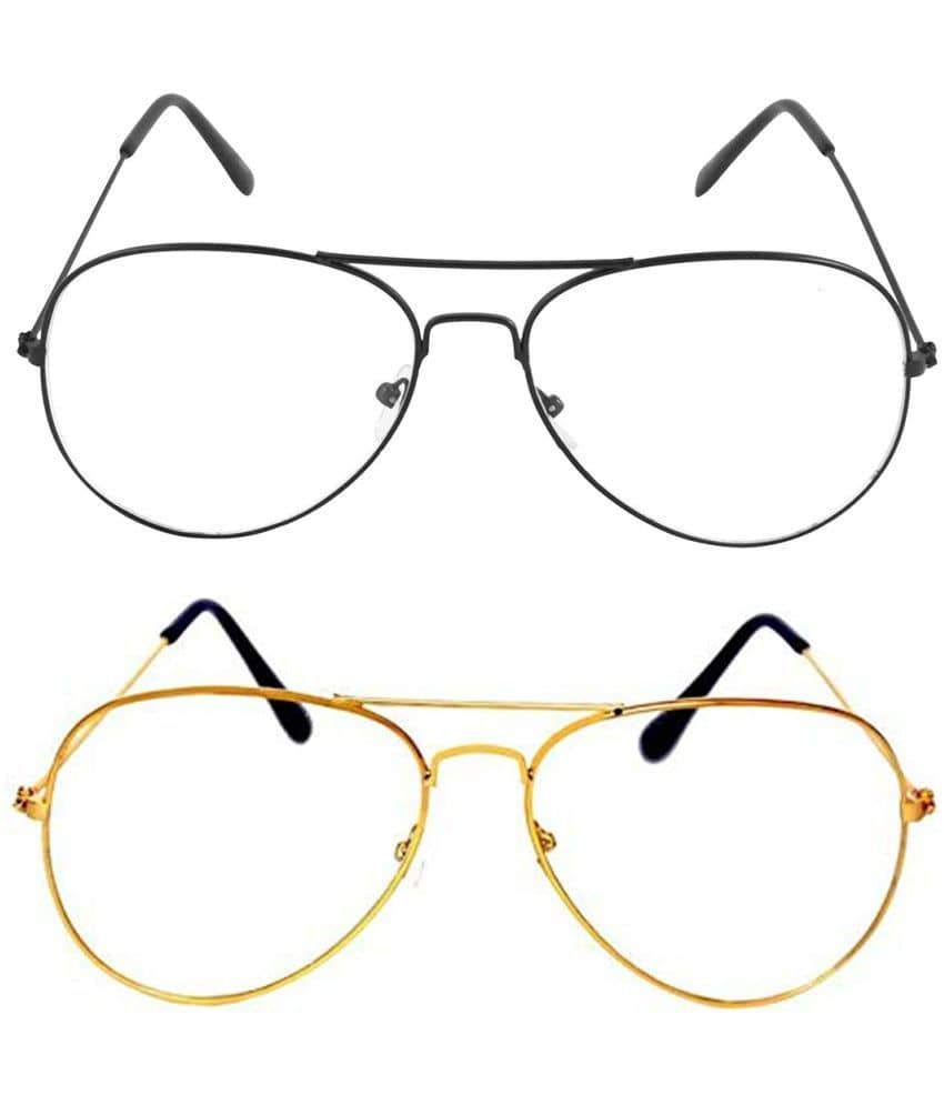 Kanny Devis - Gold Pilot Sunglasses ( Pack of 2 ) - Sunglasses | Buy online on ZillyBuy