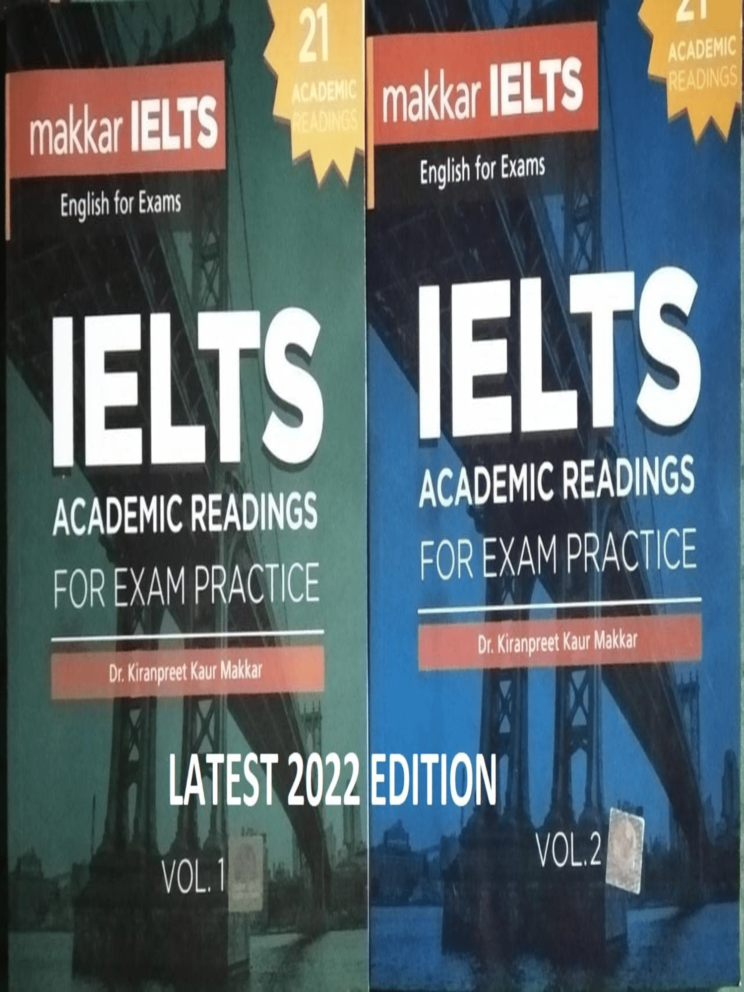     			MAKKAR IELTS Academic Readings Practice Workbook Combo Vol. 1 and Vol. 2 (2022)