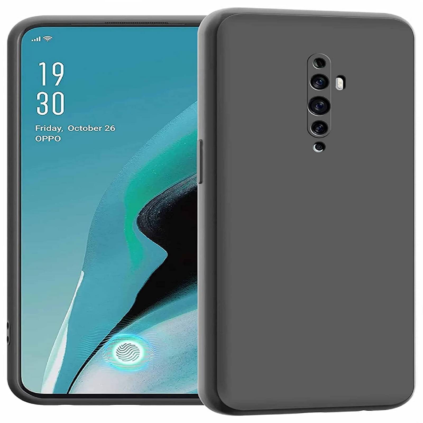 Oppo Plain Cases Compatible For Silicon Oppo Reno2 Z ( Pack of 1 ) Oppo Plain Cases Compatible For Silicon Oppo Reno2 Z ( Pack of 1 )