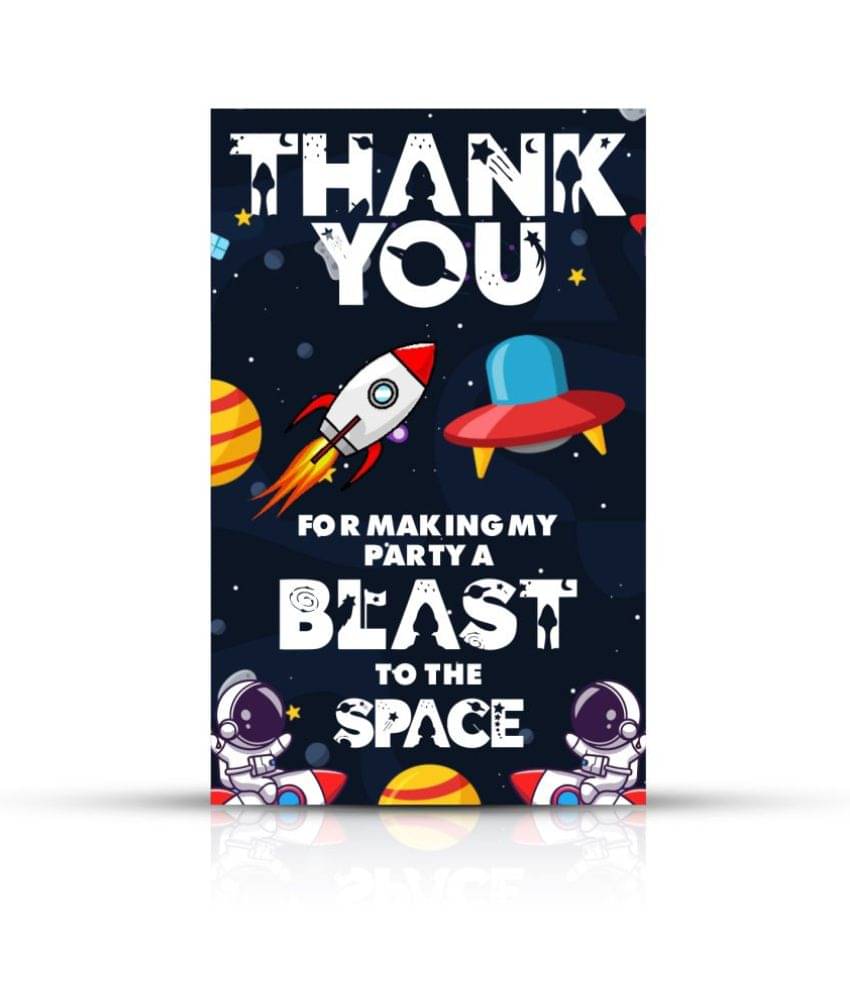     			Zyozi Space Theme Thank You for Making Party A Blast to The Space Tags for Birthday,Space Thank You Label Tags for Birthday, Bridal Shower, Wedding, Baby Shower, Thanksgiving Favor (Pack of 30)