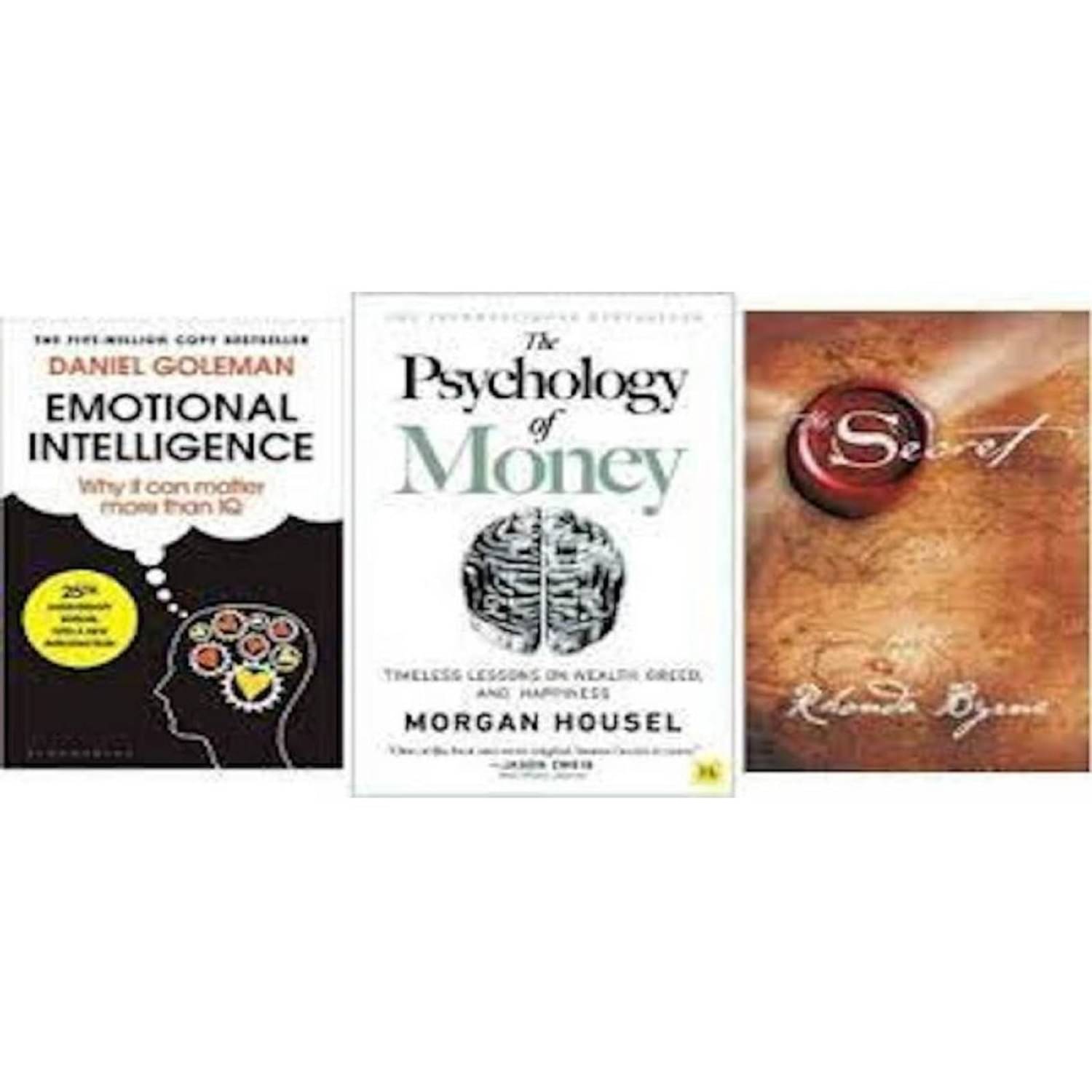 (3 Combo Pack) Emotional Intelligence + Psychology Of Money + The Secret (3 Combo Pack) Emotional Intelligence + Psychology Of Money + The Secret