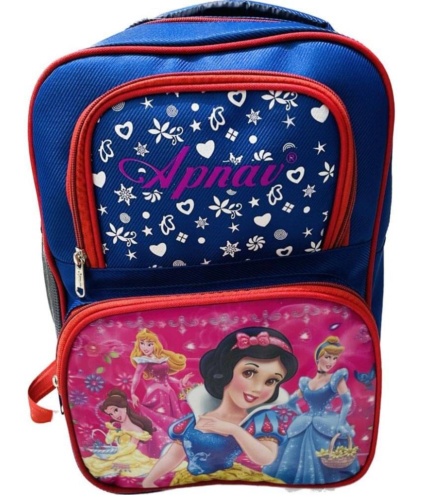 Apnav - Blue Polyester Backpack For Kids Apnav - Blue Polyester Backpack For Kids