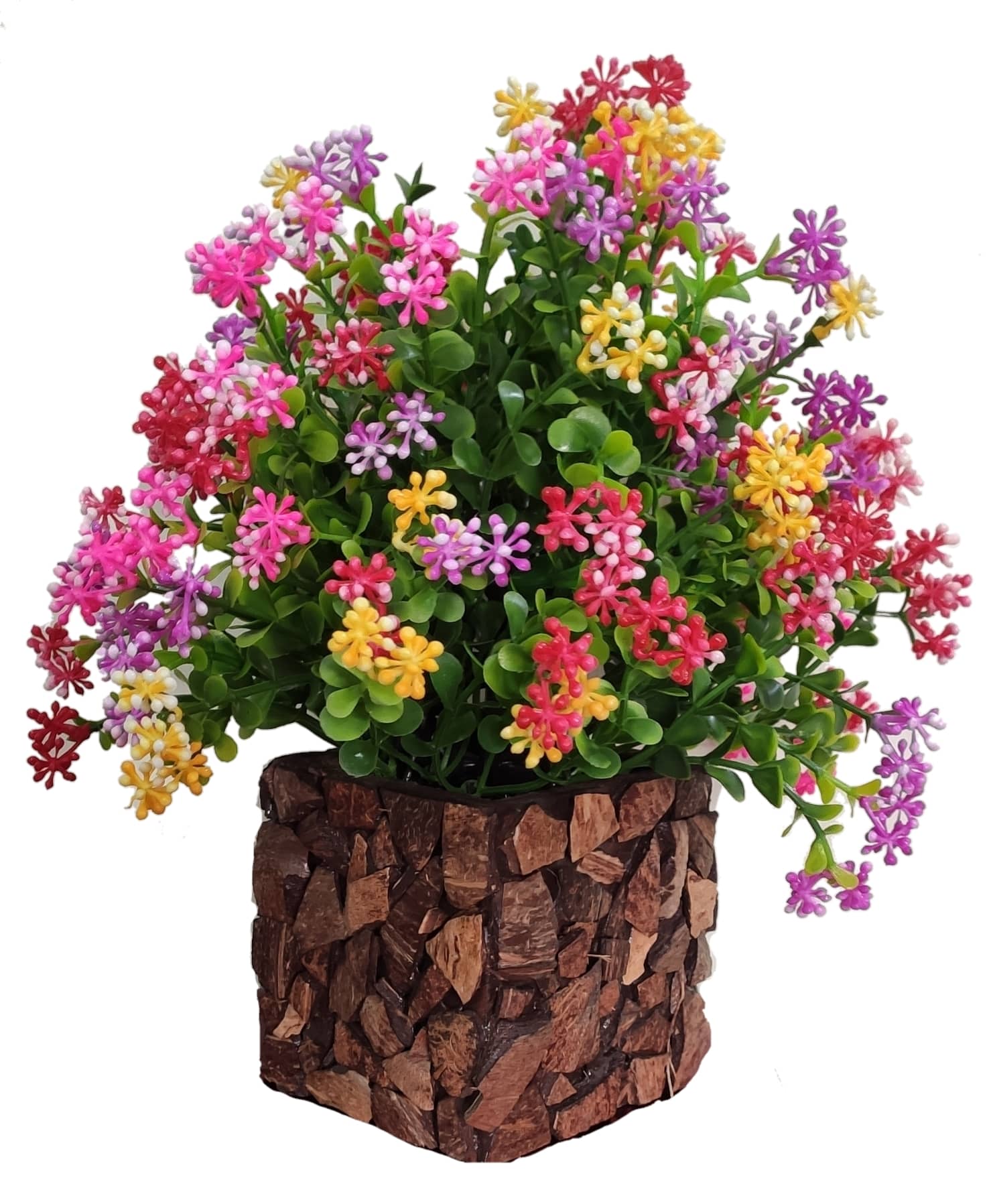 BAARIG - Multicolor Wild Artificial Flower ( Pack of 1 )