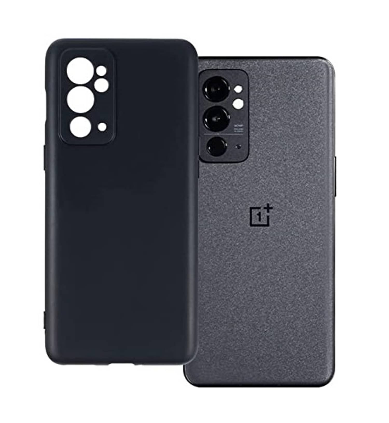 BEING STYLISH - Black Silicon Plain Cases Compatible For OnePlus 9RT ( Pack of 1 ) BEING STYLISH - Black Silicon Plain Cases Compatible For OnePlus 9RT ( Pack of 1 )