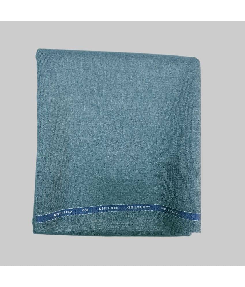 Chinar - Blue Viscose Men's Unstitched Pant Piece ( Pack of 1 ) Chinar - Blue Viscose Men's Unstitched Pant Piece ( Pack of 1 )