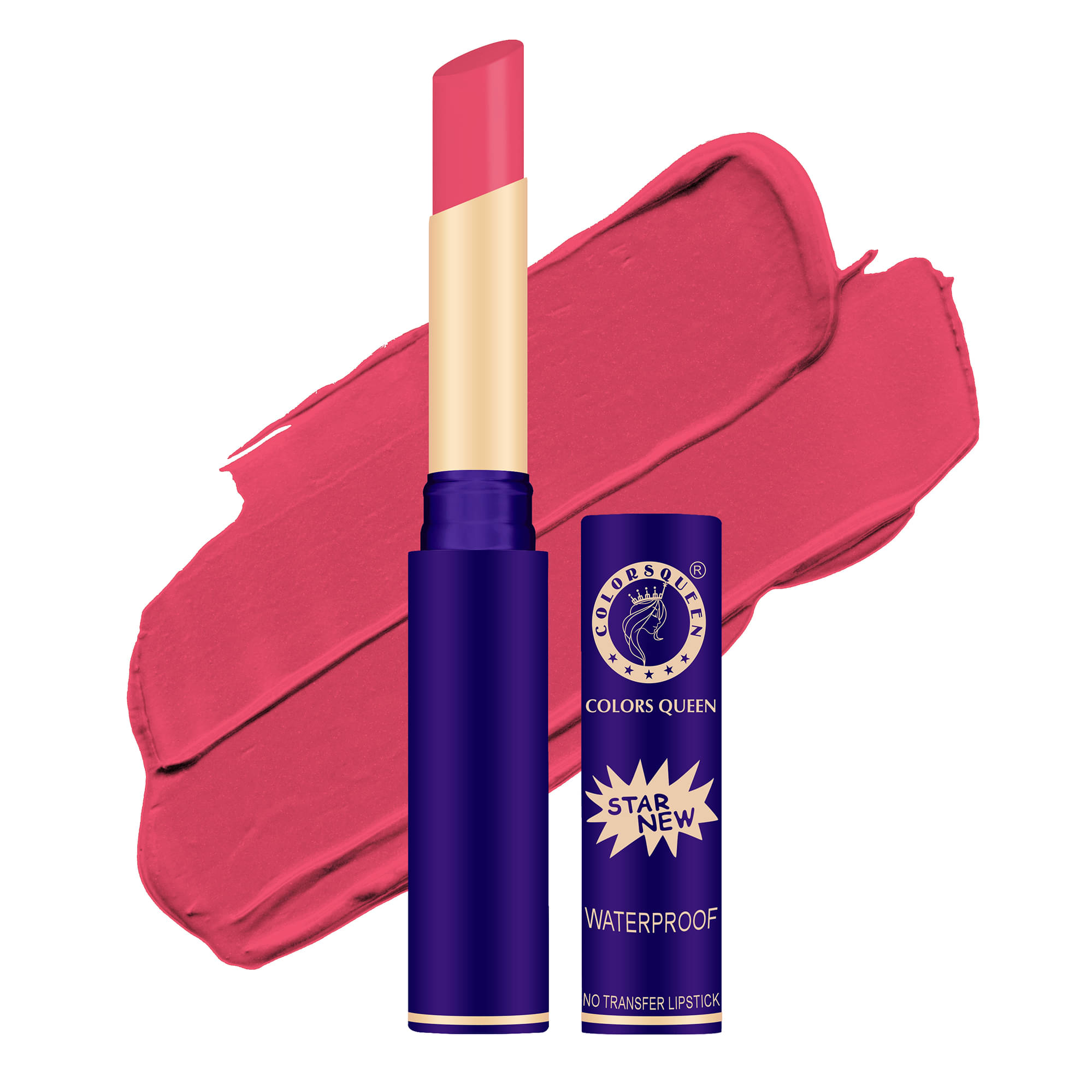     			Colors Queen Queen Lips Matte Lipstick Waterproof with Smooth Application (Shade - 809)
