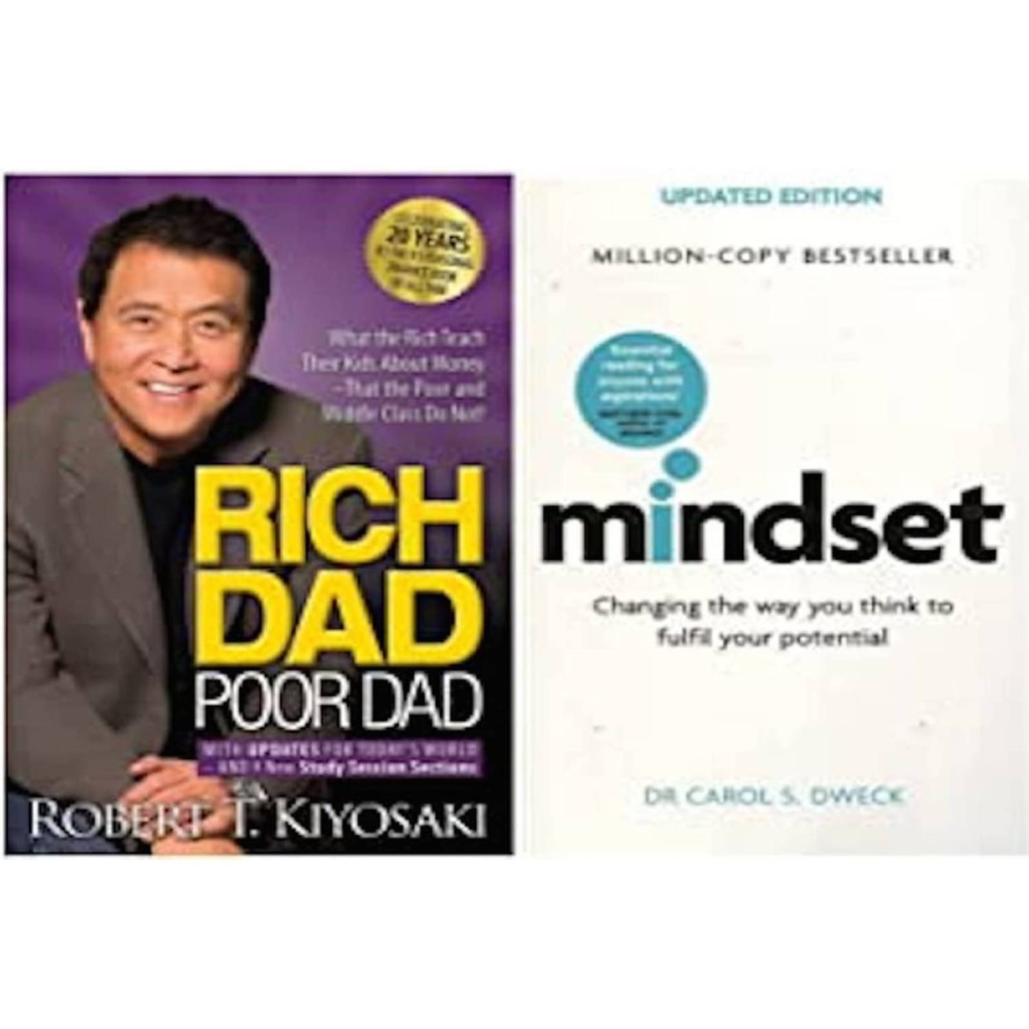 ( Combo of 2 books ) Rich Dad Poor Dad & Mindset - Paperback ( Combo of 2 books ) Rich Dad Poor Dad & Mindset - Paperback