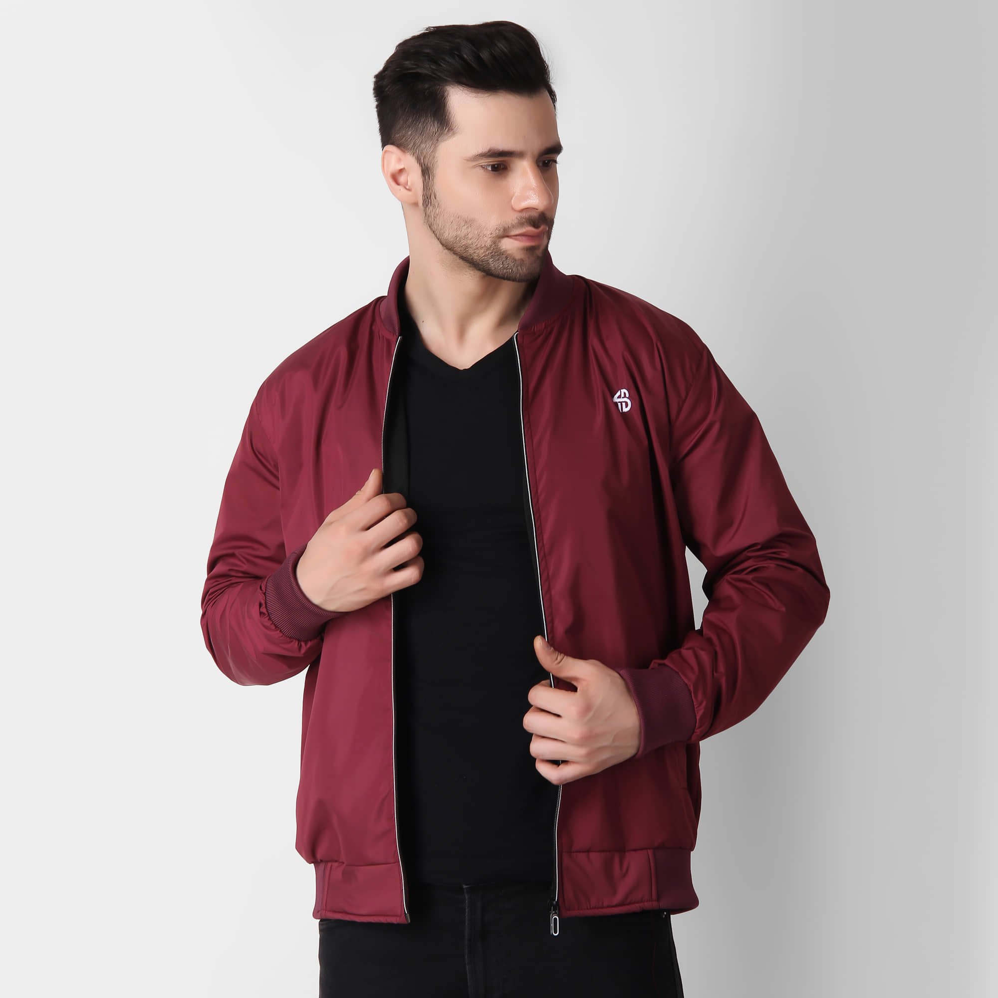 Forbro - Maroon Nylon Regular Fit Men's Windcheater Jacket ( Pack of 1 ) - Jackets & Coats | Buy online on ZillyBuy