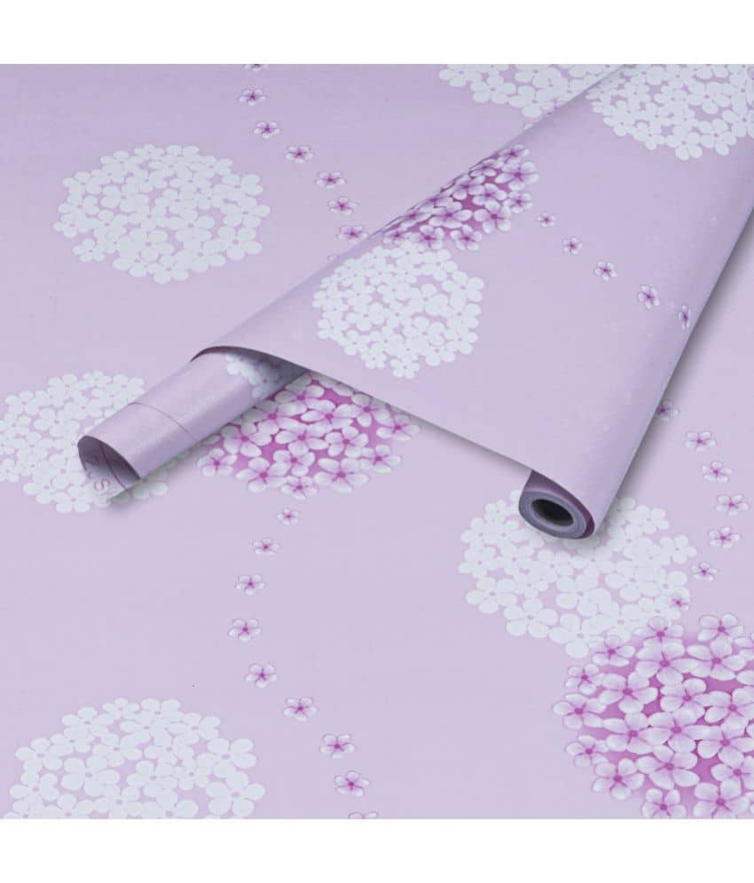 KAAF - Floral Wallpaper ( 40 x 250 ) cm ( Pack of 1 )