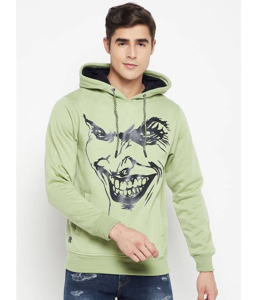 Lycos - Sea Green Fleece Regular Fit Men's Sweatshirt ( Pack of 1 ) Lycos - Sea Green Fleece Regular Fit Men's Sweatshirt ( Pack of 1 )