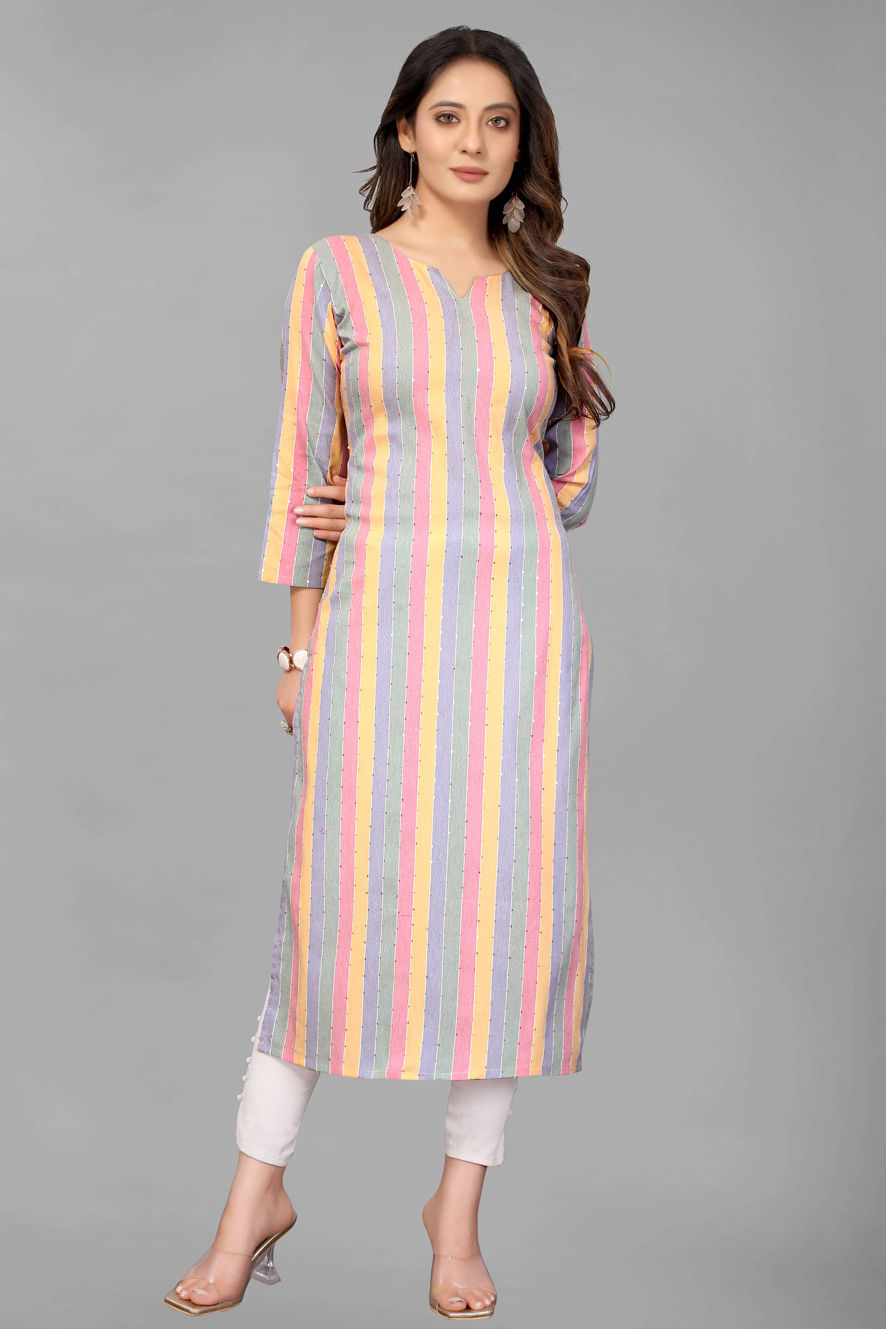 MEHZEEL FAB - Pink Straight Cotton Blend Women's Stitched Salwar Suit ( Pack of 1 ) MEHZEEL FAB - Pink Straight Cotton Blend Women's Stitched Salwar Suit ( Pack of 1 )